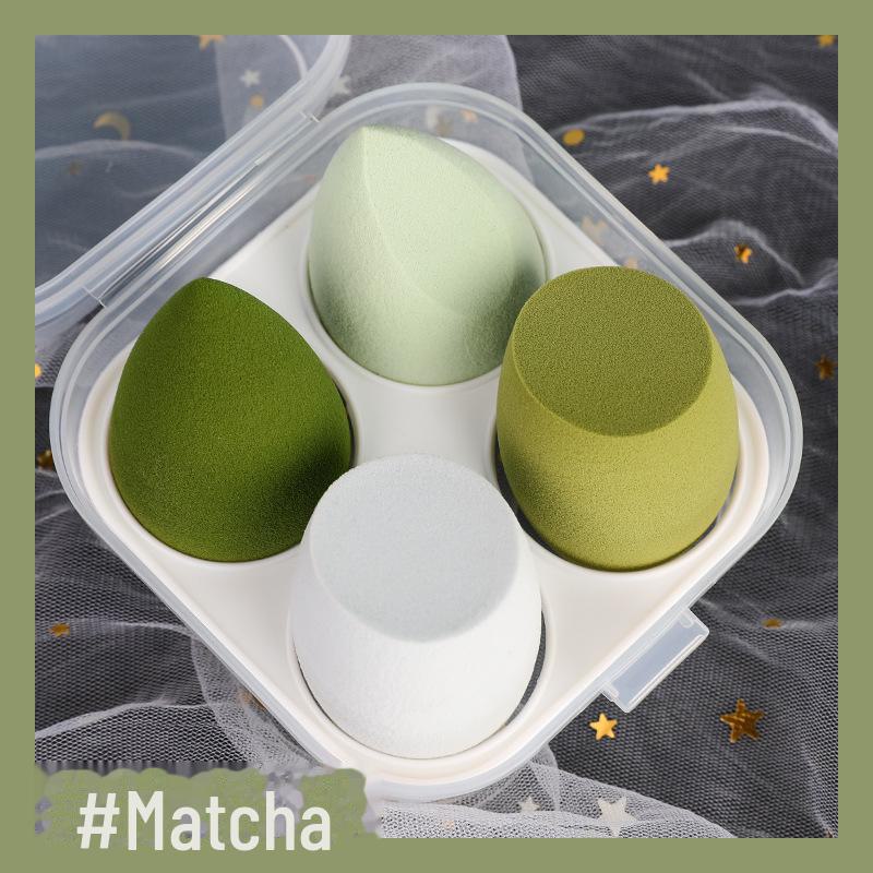 

Набор косметических губок: Пуховка для пудры Water Drop, косметическое яйцо, спонж Air Cushion.