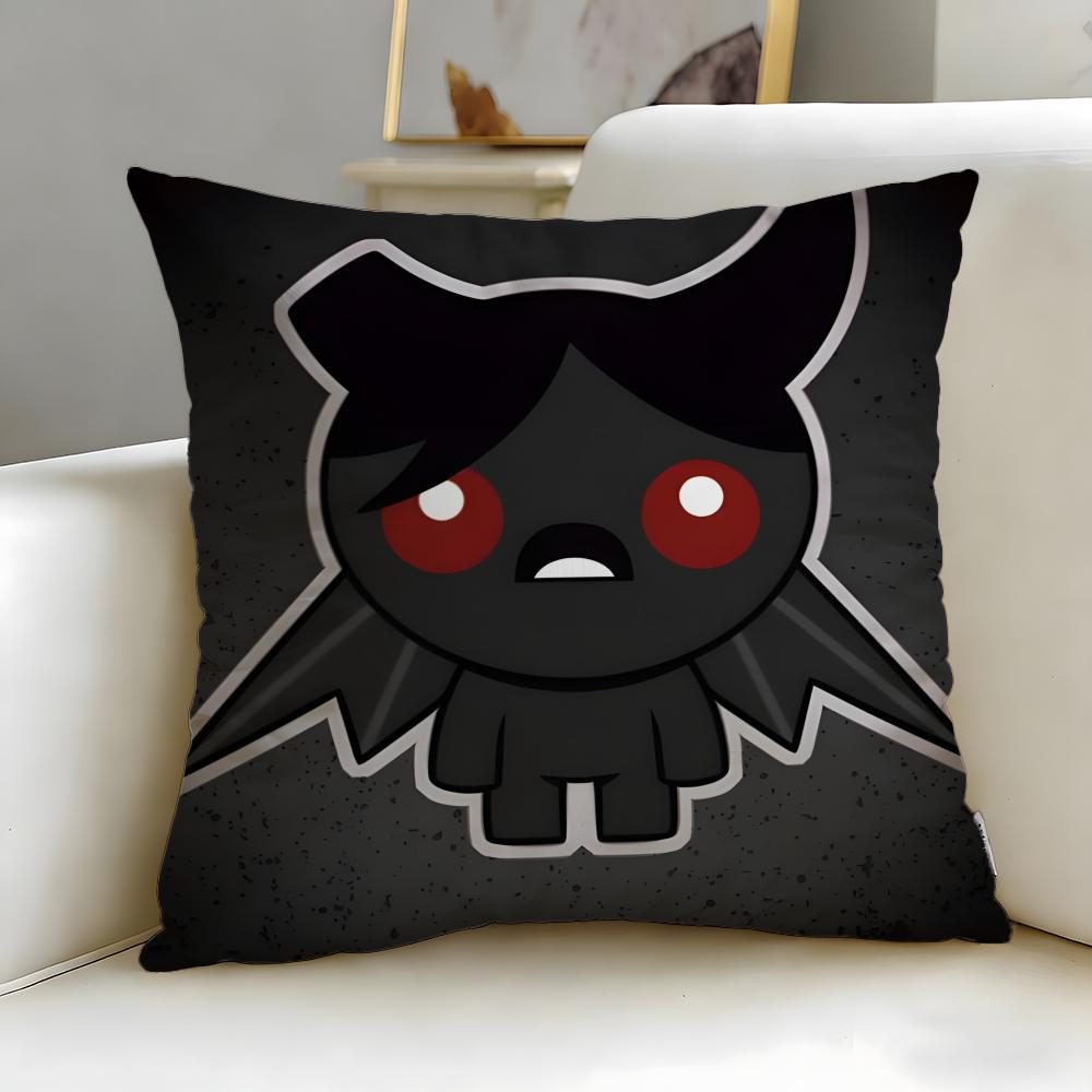 Trendy TThe Binding of Isaacable Cushion Cover Soft EasyWash Pillow Case Versatile for Couch Bed Travel and Office