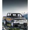 1/32 Toyota Hilux Off Road Pikap Kamyonet Alaşım Metal Diecast Model Araç Minyatür Sesli ve Işıklı Koleksiyon Hediye Çocuk Oyuncak