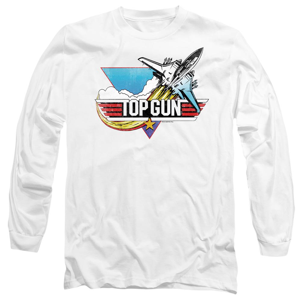 Top Gun Unisex Adult Jet Swoop Logo T-Shirt