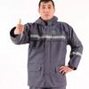 Fishing Raincoat and Rain Pants Set, Mining Suit, Waterproof Raincoat and Rain Pants with Suspenders for Men
