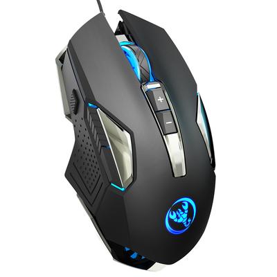 Souris de jeu filaire Programmable réglable 8000 Dpi Portable Usb souris de jeu pour ordinateur accessoires de joueur avec rétro-éclairage Led