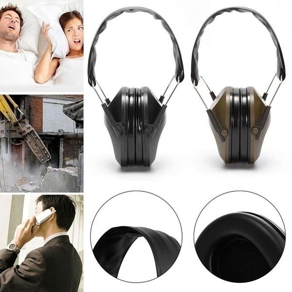 Head-mounted Tactical Design Earmuffs Professional Sound Insulation Eliminates Gunfire To Protect Hearing