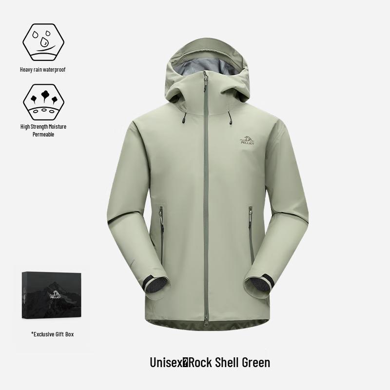 Pelliot Rock Shell Unisex Hard Shell Single Layer Hiking Jacket