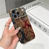 Heritage Rococo Damask Motif Art Graphic Film Aesthetic Protective Shockproof Bumper Case Cover For iPhone 14 15 16 Pro Max Plus