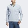 adidas Ultimate365 Tour Wind.Rdy Half-Zip Pullover Einfarbig Langarmjacke Herrenjacke Hellblau IJ9831