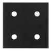 2pcs Durable Rectangle Bracket Connector Aluminum Profile Connecting Plate  CNC Router
