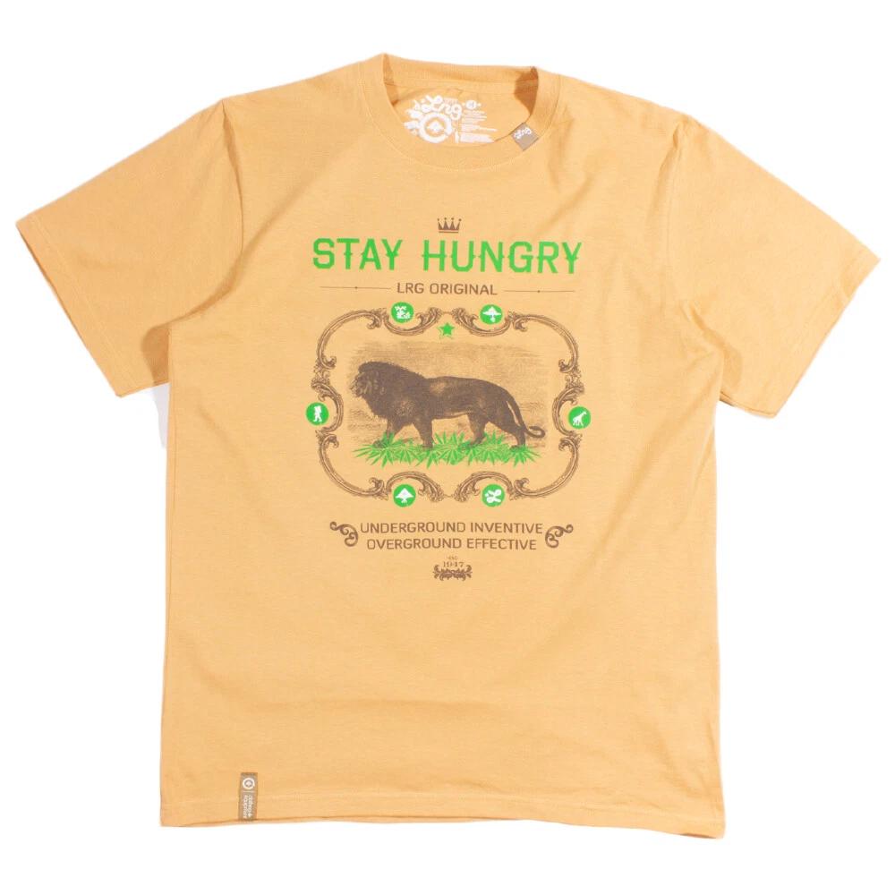 LRG Camel Stay Hungry Lions Men s T-Shirt 4XL