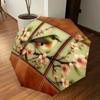 1PC Bird Blossom Umbrella-8-Rib Reinforced, Automatic Open, Lightweight & Durable, Cute Fashion Accessory for Outdoor-T372