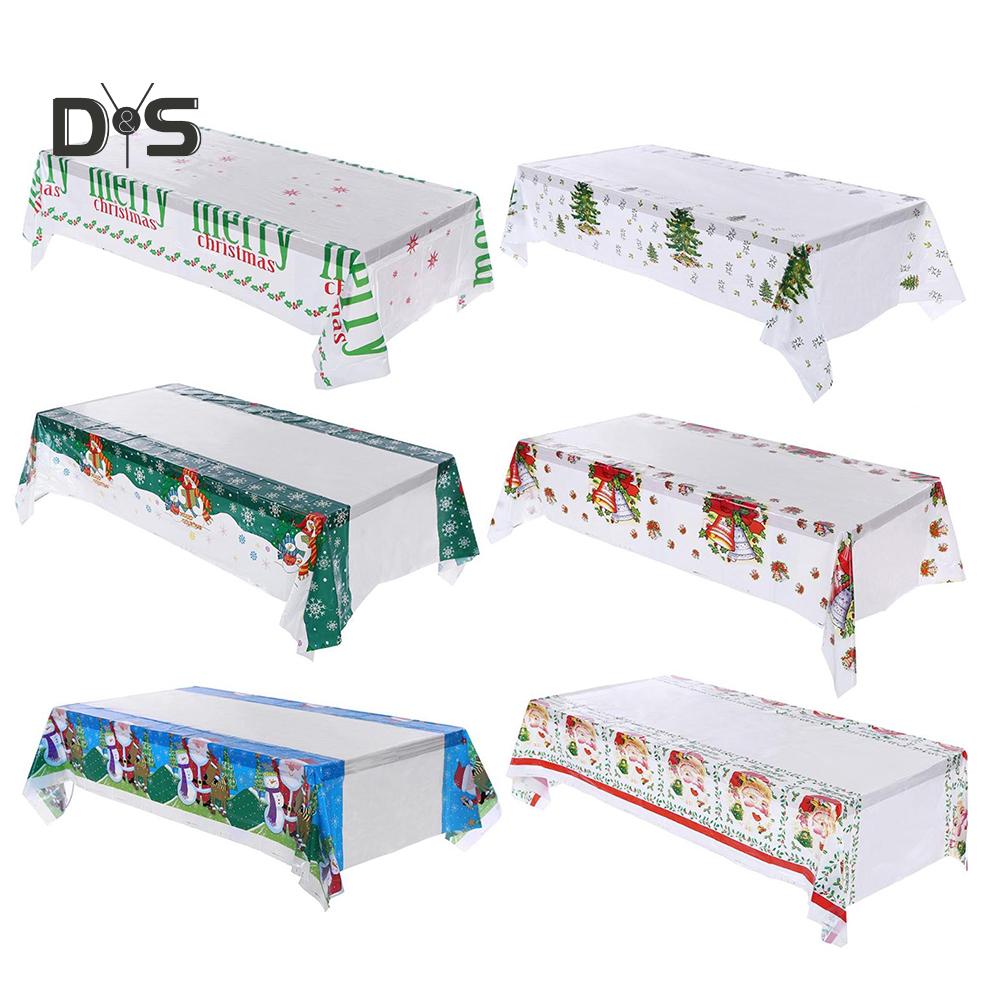 Vanntett Julenisse Snømann Duk Middagsborddeksel Dekor