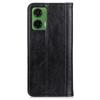 For Motorola Moto G35 5G Stand Case Split Leather Litchi Texture Wallet Phone Cover