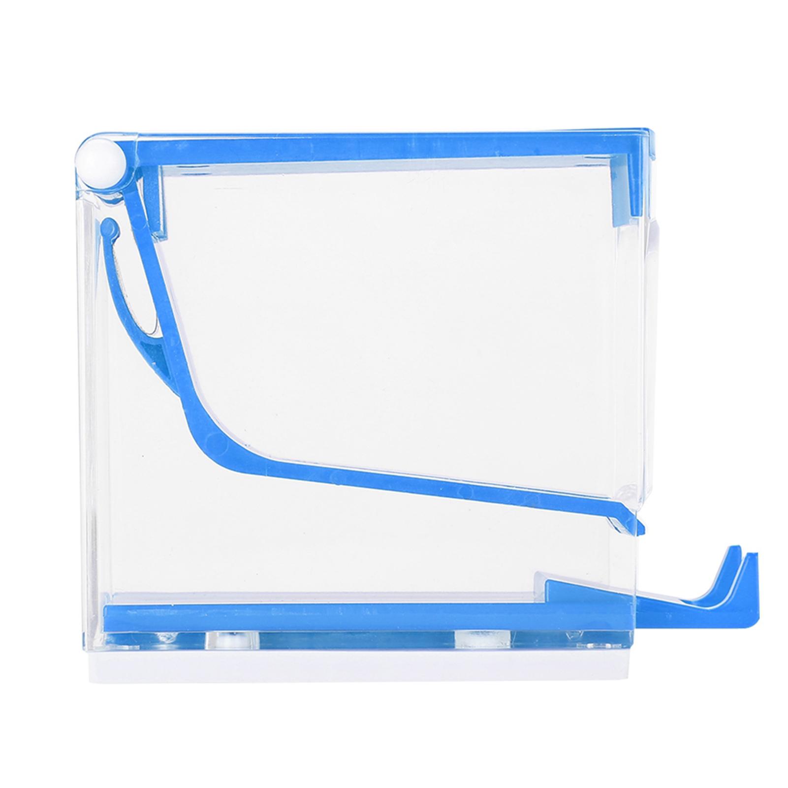 

Dental Dentist Cotton Roll Dispenser Divider Press Type Holder Blue