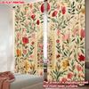 Flat Printing Happy Valentine Day Party Curtains Palaces India Digital Printed Polyester Drapes Family Curtain Set Of 2 Made Washable