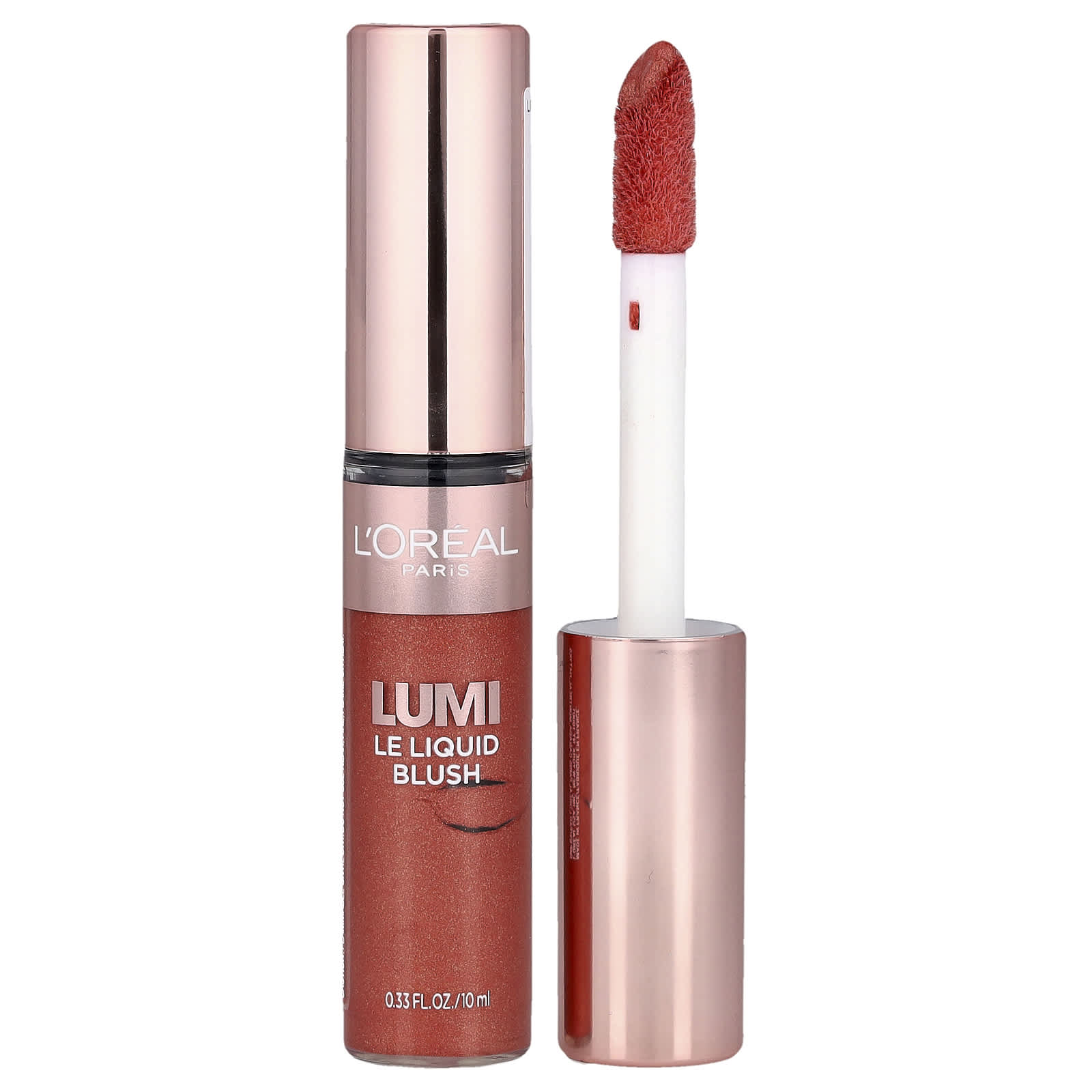 

L Oréal, Lumi, Жидкие румяна, 630 Glow True Rose, 10 мл(0.33 жидких унции)