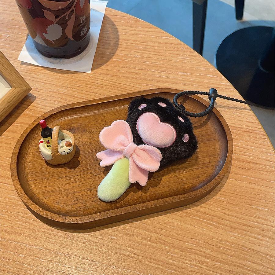 

Fun Frog Stars Magic Stick Doll Panda Cat Claw Stick Doll Children Toy Bag Hanging Doll Gift Height about 11cm