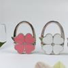 Flower Shape Portable Metal Bag Table Hanger - Folding Handbag Hook Tiny Protable Hooks for Purse Tote Bag Organizer