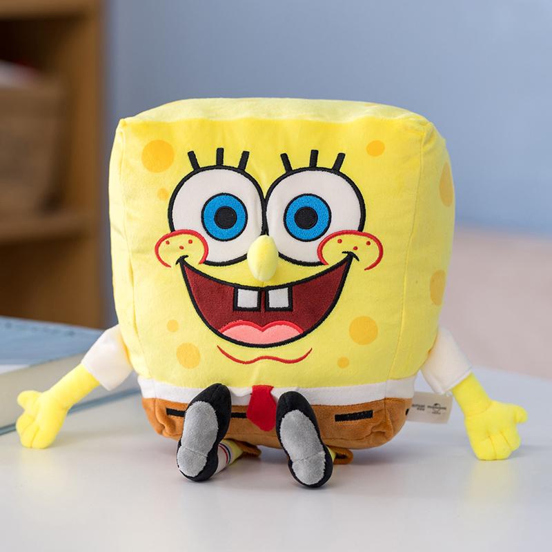 Genuine Anime Spongebob Squarepants Patrick Star Squidward Eugene H. Krabs Gary Kawaii Cartoon Stuffed Plush Toys Birthday Gift
