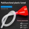 Großer Kunststofftrichter für Kraftstoff, Motoröl, den Haushalt und Wein, geeignet für Autos und Motorräder