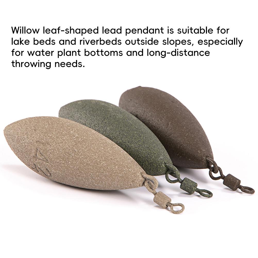 1PC 142G Ouli Fishing Fishing Lead Pendant With Rotating Ring Anti-Hanging Bottom Anti-Winding Lancet Square Lead Pendant