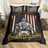 Yellow Maple Leaf French Bulldog Microfiber Bedroom Comforter Cover with Pillowcases Lovely Pet Dog Bed Sets for Girl Boy Teen