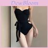 Classic Swimsuit Women One Piece Polyester Supportive Backless For Water Sports