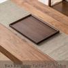 Meikou Walnut Rectangular Tea Tray