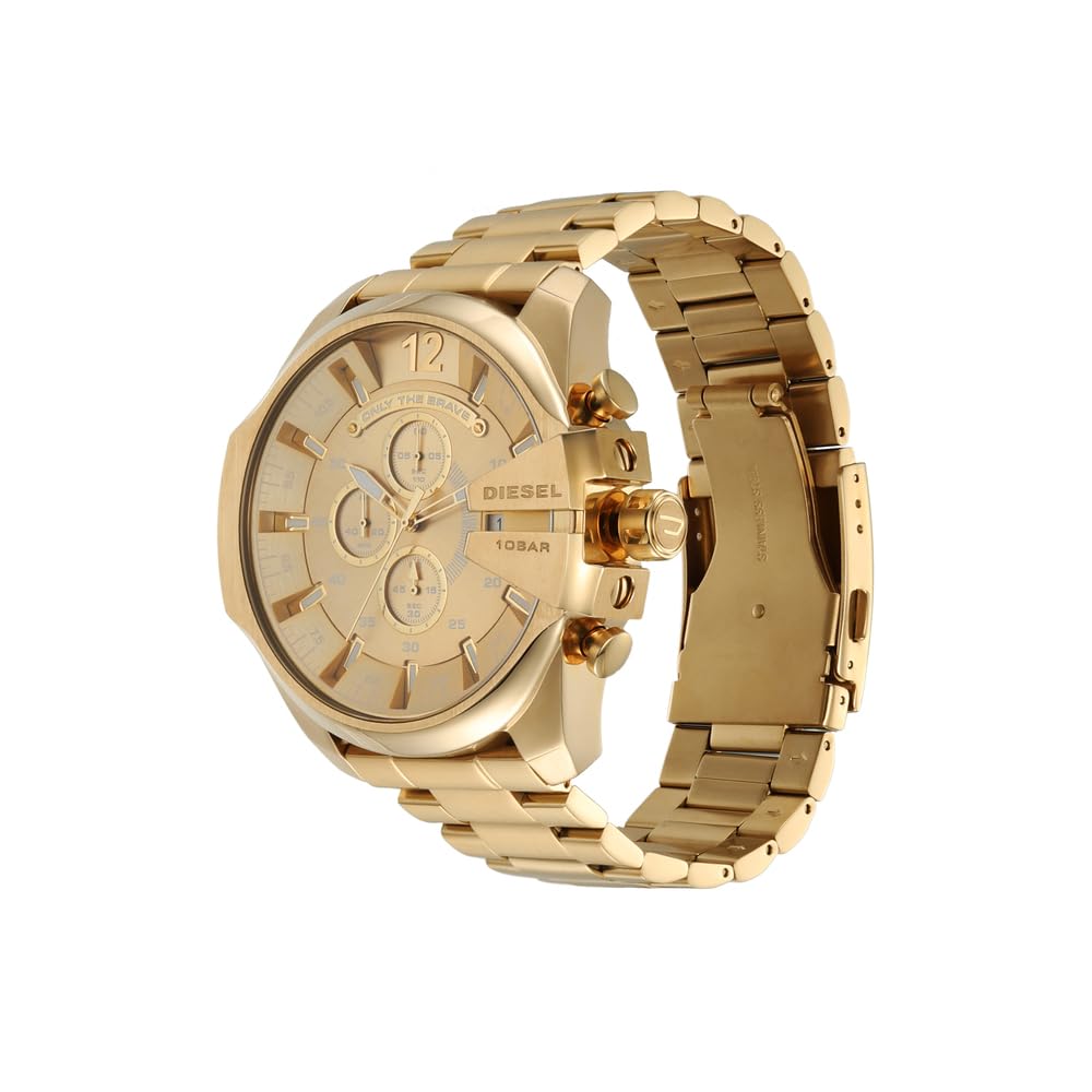 DIESEL MEGA CHIEF All Gold Watch DZ4360 [Used]