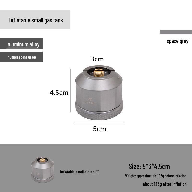 Mountain Guest Camping Gas Lamp with Long Battery Life - Outdoor Tent, Ambiance, and Inflatable Candle Lamp