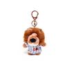 Plaid Pajamas Cute Nien Lion Cartoon Plush Toy Pendant  Keychain For Gift
