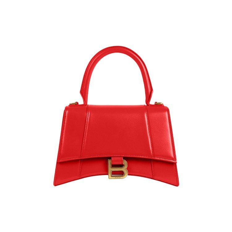 Balenciaga Hourglass Cow Leather Hourglass Bag