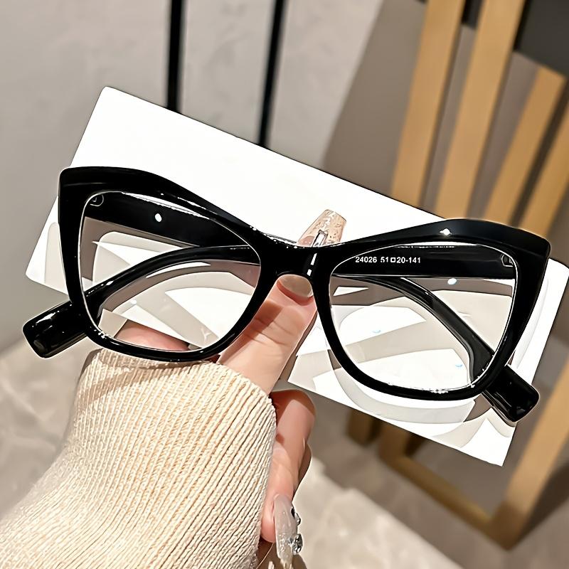 

Chic Cat-Eye Blue Light Blocking Eyeglasses Retro Style Tortoiseshell Design Full-Rim PC Glasses Frame Fashionable Computer Eyewear for Women s