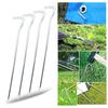10Pcs Outdoor Campings Stake Aluminiums Alloy Tent Stake Campings Anchors Peg for Canopies, Campings, Hikings, Beach