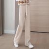 Women's Fleece-Lined Wide-Leg Drawstring Sweatpants