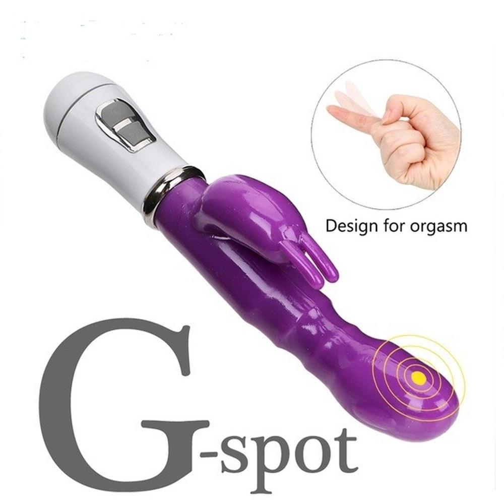 10 Speed Dildo Sex Toy Rabbit Vibrator Vagina Clitoris Female Massager Masturbation Electric Motor Sex