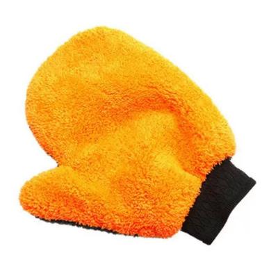 1Pc Chenille Car Wash Glove Scratch Free Soft Microfiber Car Wash Mitt Machine Washable Car Wash Brush for Swirl-Free Finish Car Detailing Cleaning