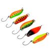 10PCS 3.5g Fishing Spoon Lures Metal Fishing Baits Durable Spinner Bait  Freshwater Fishing