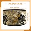 Bamboo Drum Shade for Pendant Lighting, Round Cover Home And Cafe