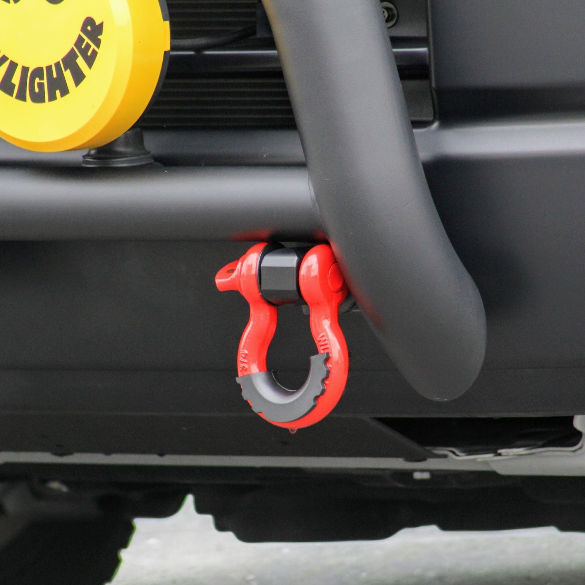 

Буксировочный крюк для Hiace 200 серии Для автомобилей с бампером, совместимый как с узким, так и с широким кузовом Передний кастомный аксессуар от Three B (1 кусок) / охрана,