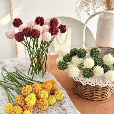 Simulierte Löwenzahnblütenzweige Künstliche Löwenzahnpflanzen für Heim-Büro-Party-Dekorationen DIY-Blumenarrangements