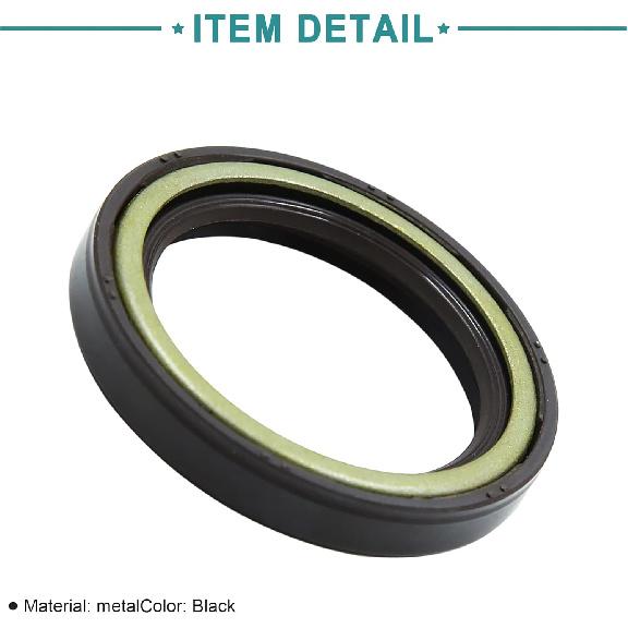 ACROPIX Kurbelwellen-Wellendichtring Satz Vorne Hinten Passend für Honda CR-V - 2 Stück Schwarz