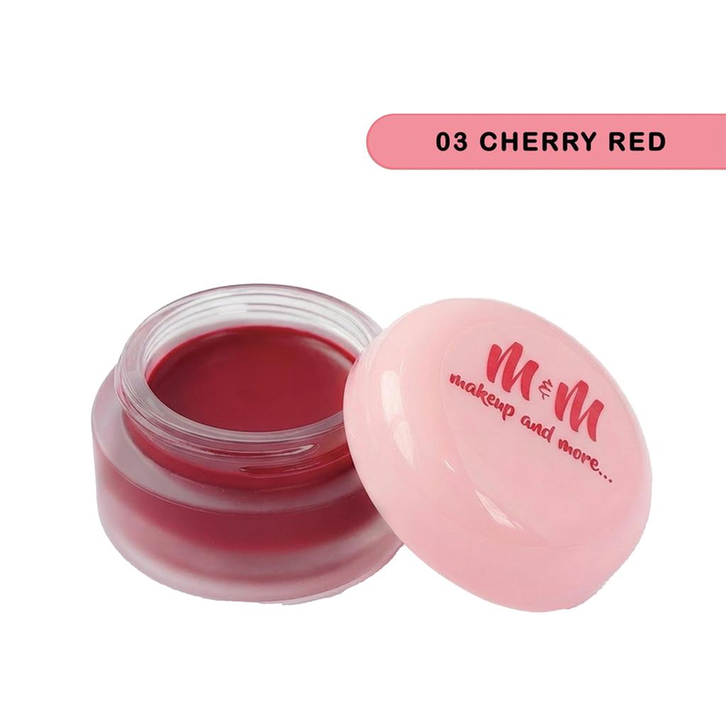 M & M Sweet Lips Lip Mud | Highly Blendable and Comfortable Texture | Non-Sticky Long-Wear Formula for Soft Matte Lip Styling | Vibrant Color Opti
