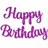 Creative Birthday Flag Happy Birthday Party Decor Kids Adults Hanging Banner Photo Backdrop Wedding Decoration