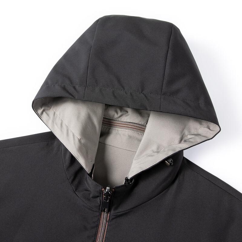 MONTAGUT Men's Detachable Hood Waterproof Breathable Jacket