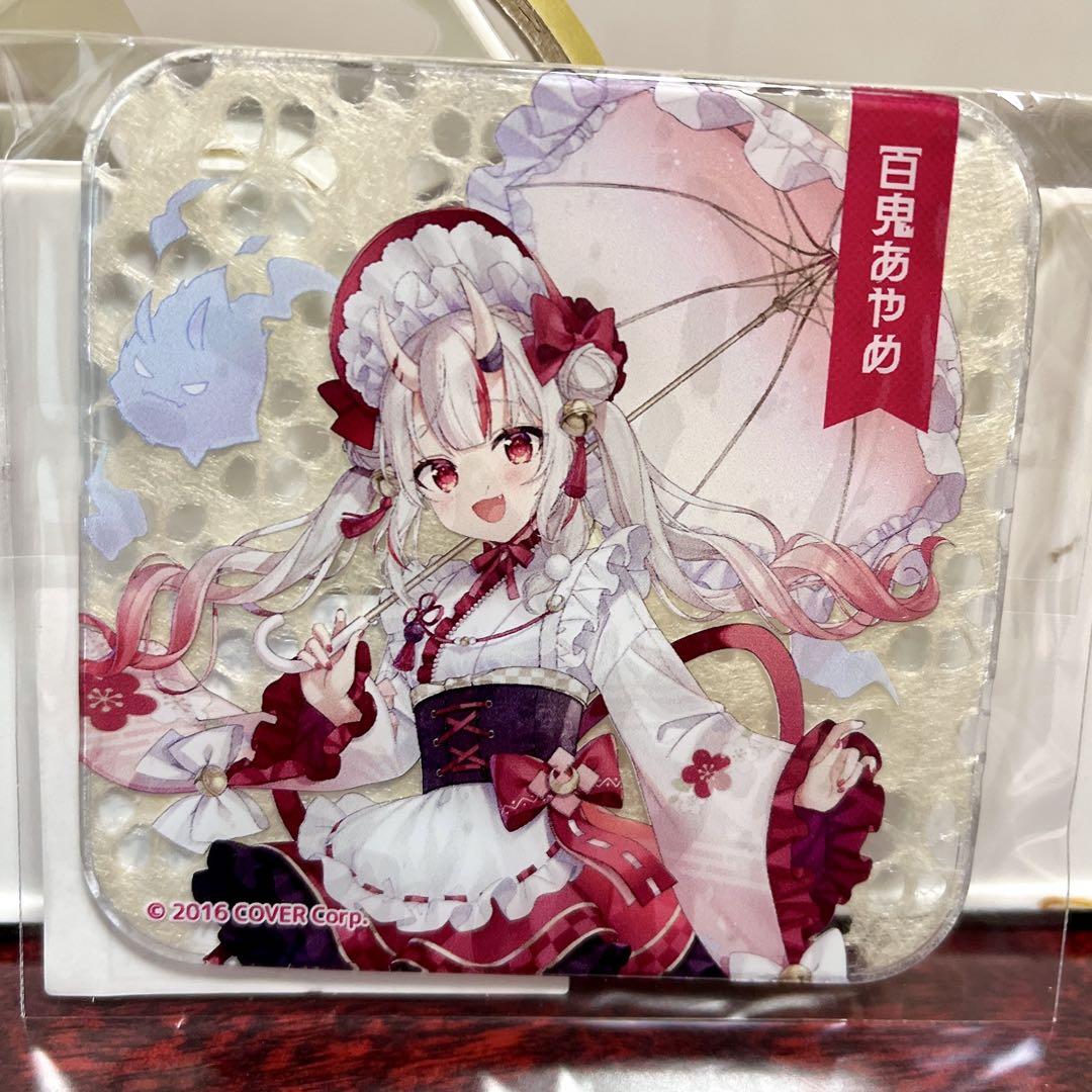 

[USED] Hololive Holotsuri Tree Village Japanese Paper Coaster Hyakki Ayame