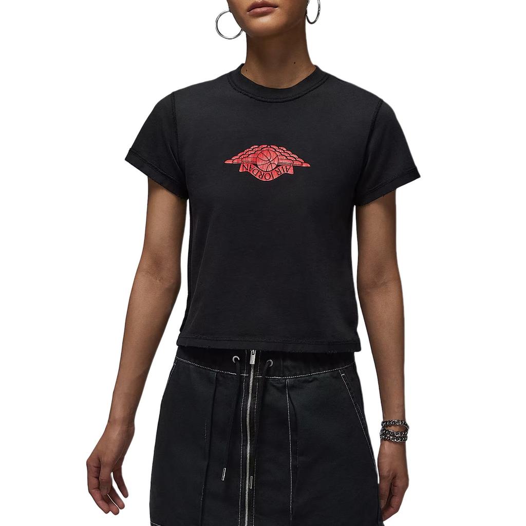 Jordan Rare Air Series Einfaches Bequemes Pullover Kurzarm T-Shirt Damen T-Shirts IH2485010