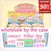 In Stock! Push Bubble  With Steamer Cute Anxietycreative Simulation Food Doll For Home Office Decorsqueeze Bread  Toy Slow  Soft