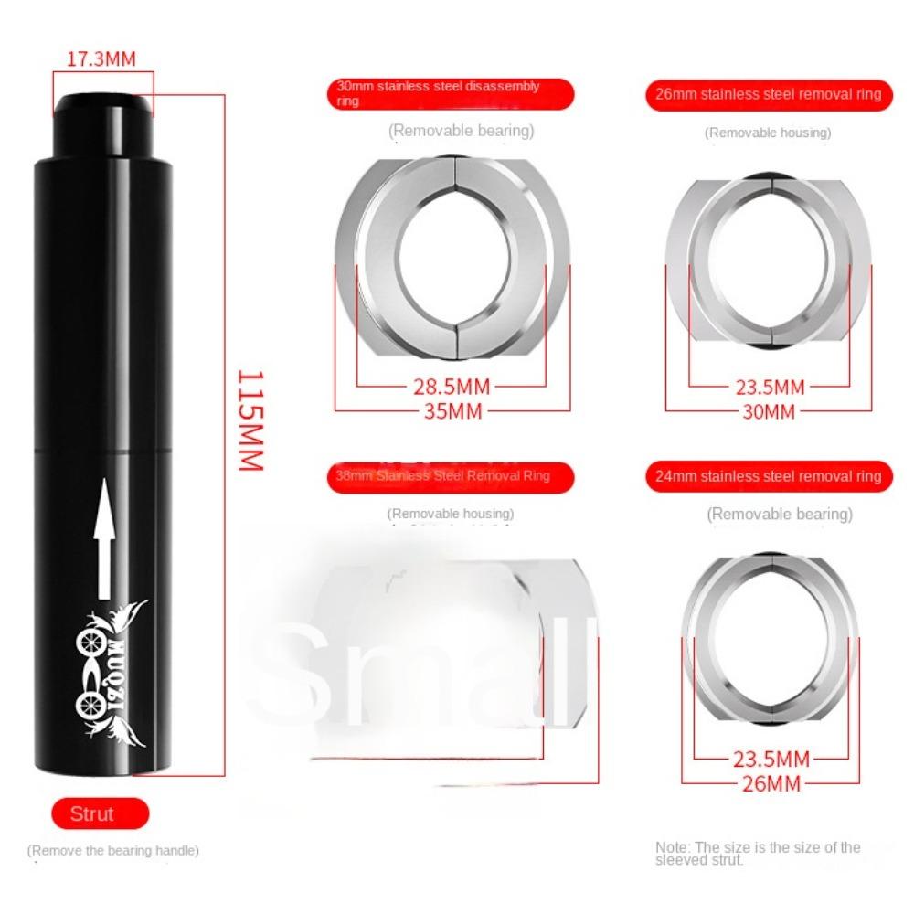 Aluminum Alloy Bottom Bracket Install and Removal Tool Stainless Steel Removal Axle