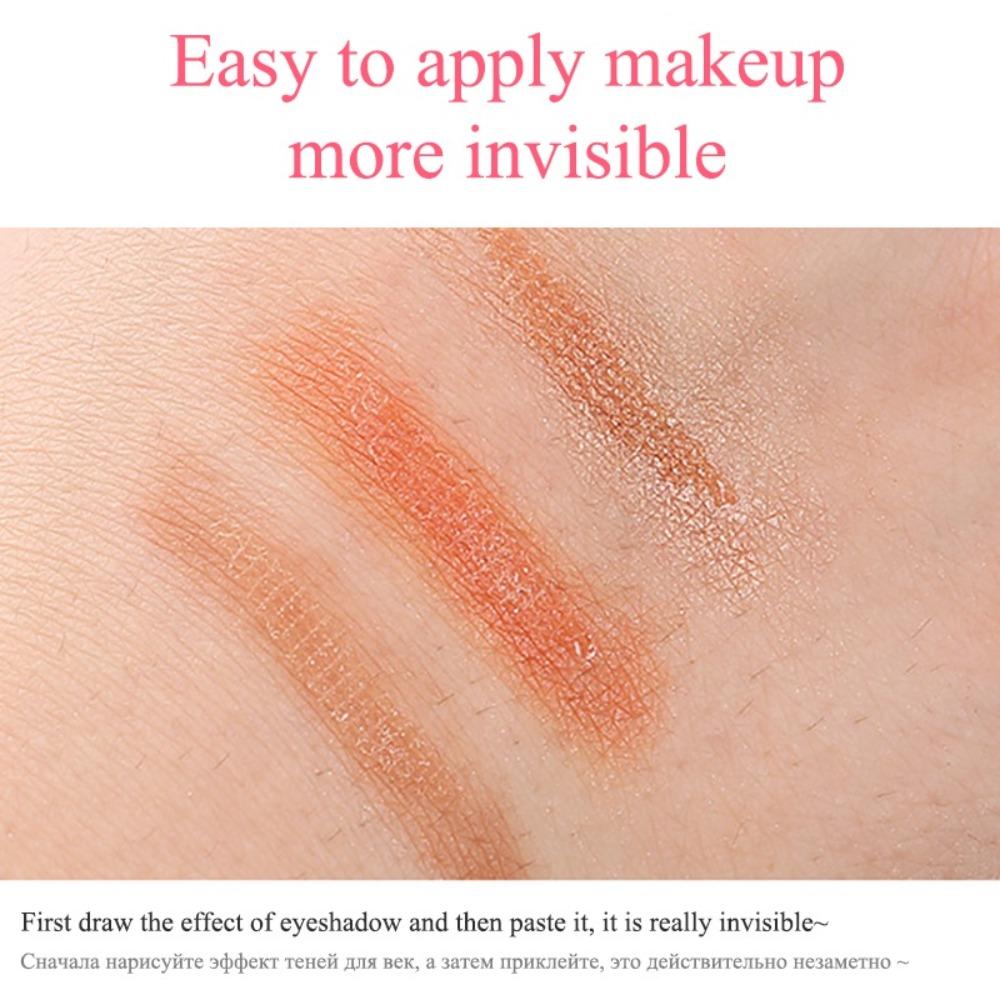 Self Adhesive Lape Double Fold Eyelid Tape Waterproof Eye Makeup Tools Mesh Olive-shaped Eyelid Sticker Transparent