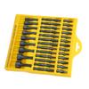 35-teiliges Schraubendreherbit-Set Magnetisch S2 Stahl 1/4 Zoll Sechskantschaft Kreuzschlitz Stecknuss-Set