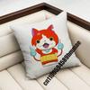 For Cute Cartoon J-Jibanyan Throw Pillow Case Sham 45X45Cm 40X40Cm Square Car Pillowcase Pad Cushion Cover
